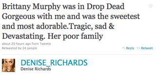 Illustration for article titled Celebs Continue To Mourn Brittany Murphy; Moby's Neighbors Smoke Crack